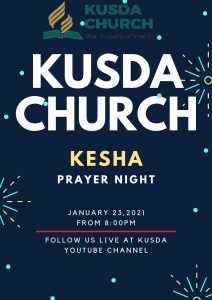 KUSDA Prayer Night